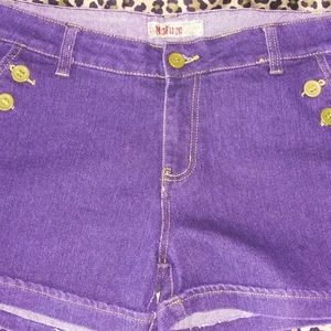 No-Fuze Jean shorts